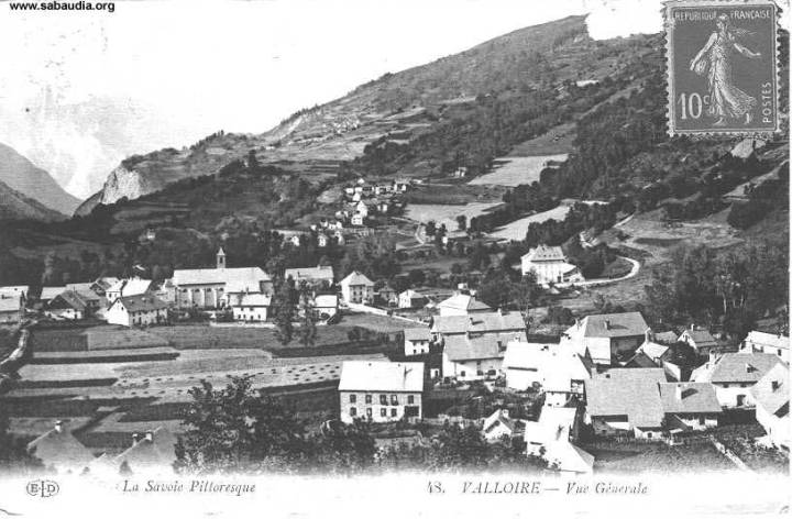 Autrefois le bourg de Valloire 2 